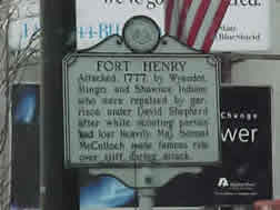 Fort Henry Historical Sign